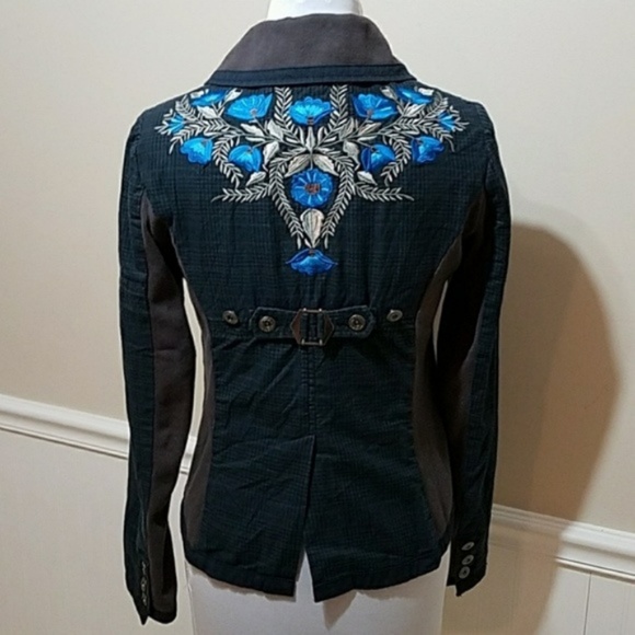 Free People Jackets & Blazers - Free People Vintage Embroidered Jacket | 6